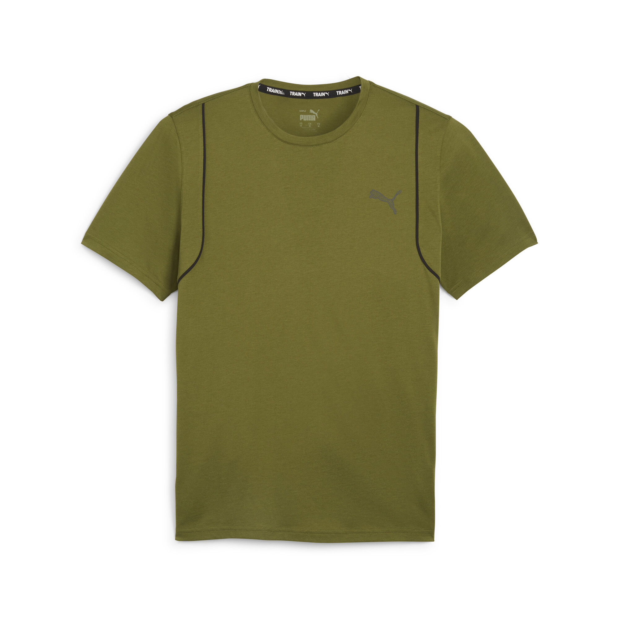 Men's PUMA M Concept Training T-Shirt In Green, Size Small