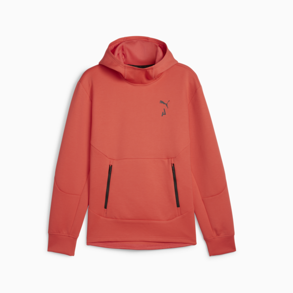SEASONS Men's Hoodie, Active Red, large-ZAF