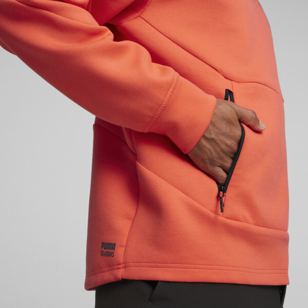 Red puma hoodie mens on sale