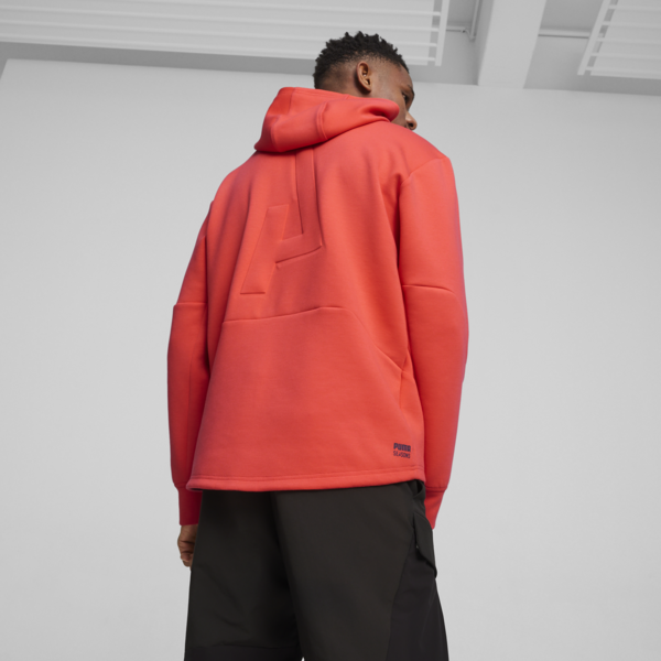 SEASONS Men's Hoodie, Active Red, large-ZAF
