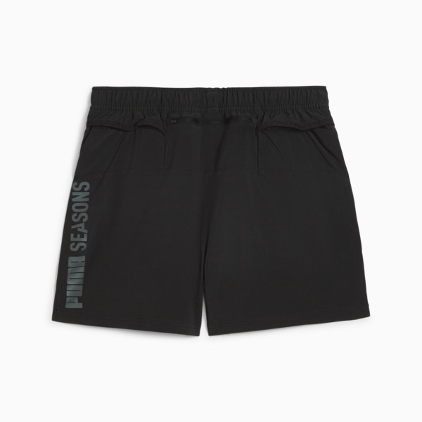 SEASONS 5" Men's Woven Shorts, PUMA Black, large-ZAF
