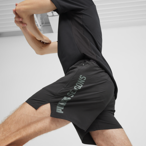 SEASONS 5" Men's Woven Shorts, PUMA Black, large-ZAF