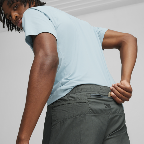 SEASONS 2-in-1 Men's Shorts, Mineral Gray-PUMA Black, large-ZAF