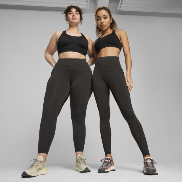 SEASONS Women's Running Tights, PUMA Black, large-ZAF
