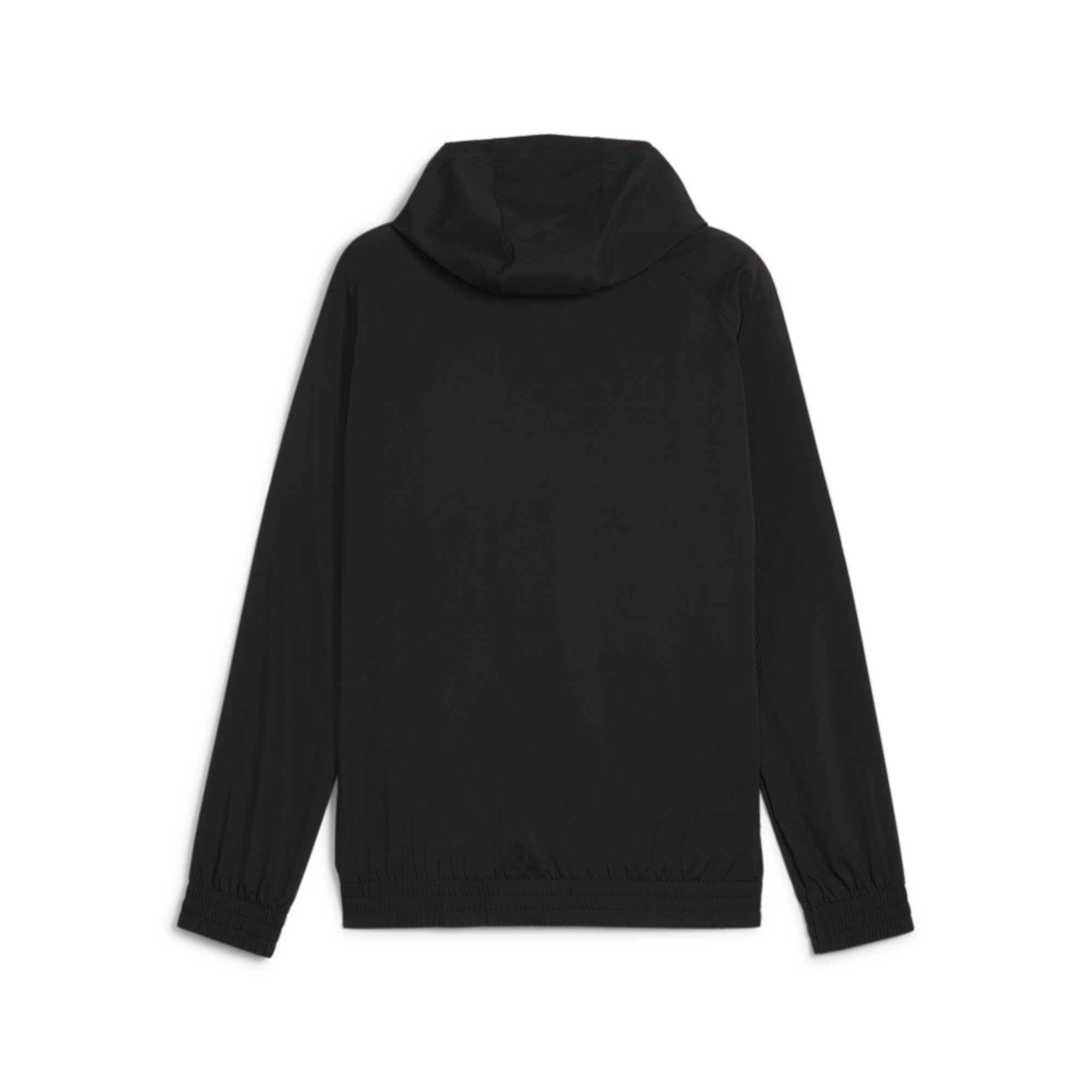 Men's PUMA FIT Woven Full-zip Jacket In Black, Size XL
