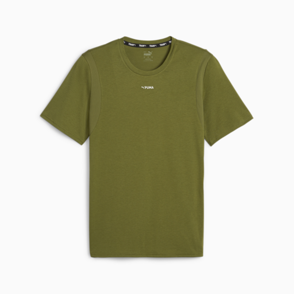 Remera PUMA FIT TriBlend, Olive Green, large-ARG