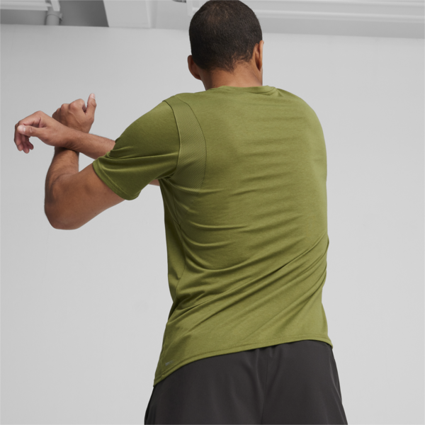 Remera PUMA FIT TriBlend, Olive Green, large-ARG