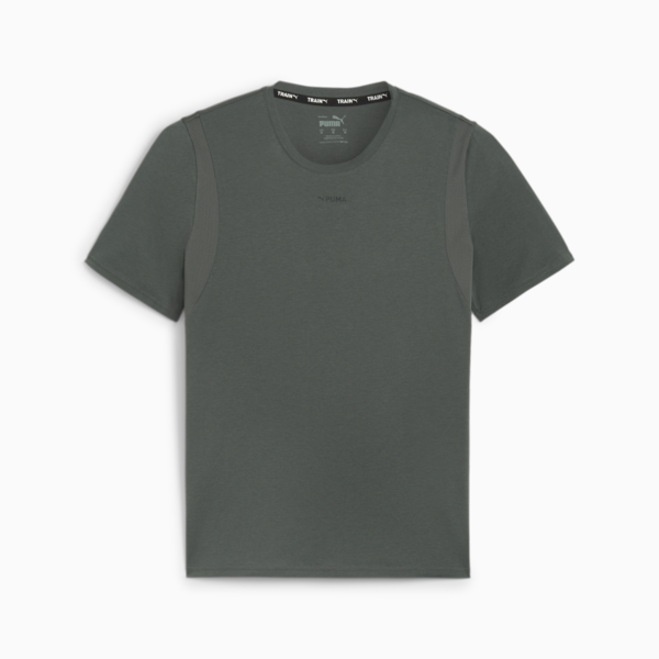 Remera PUMA FIT TriBlend, Mineral Gray, large-ARG