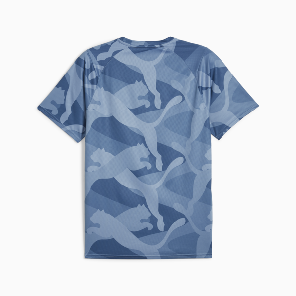 Remera PUMA FIT Ultrabreathe para hombre, Zen Blue-Q2 print, large-ARG