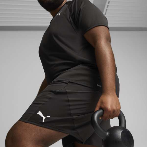 7" Stretch Woven Men's Training Shorts, PUMA Black, large-ZAF