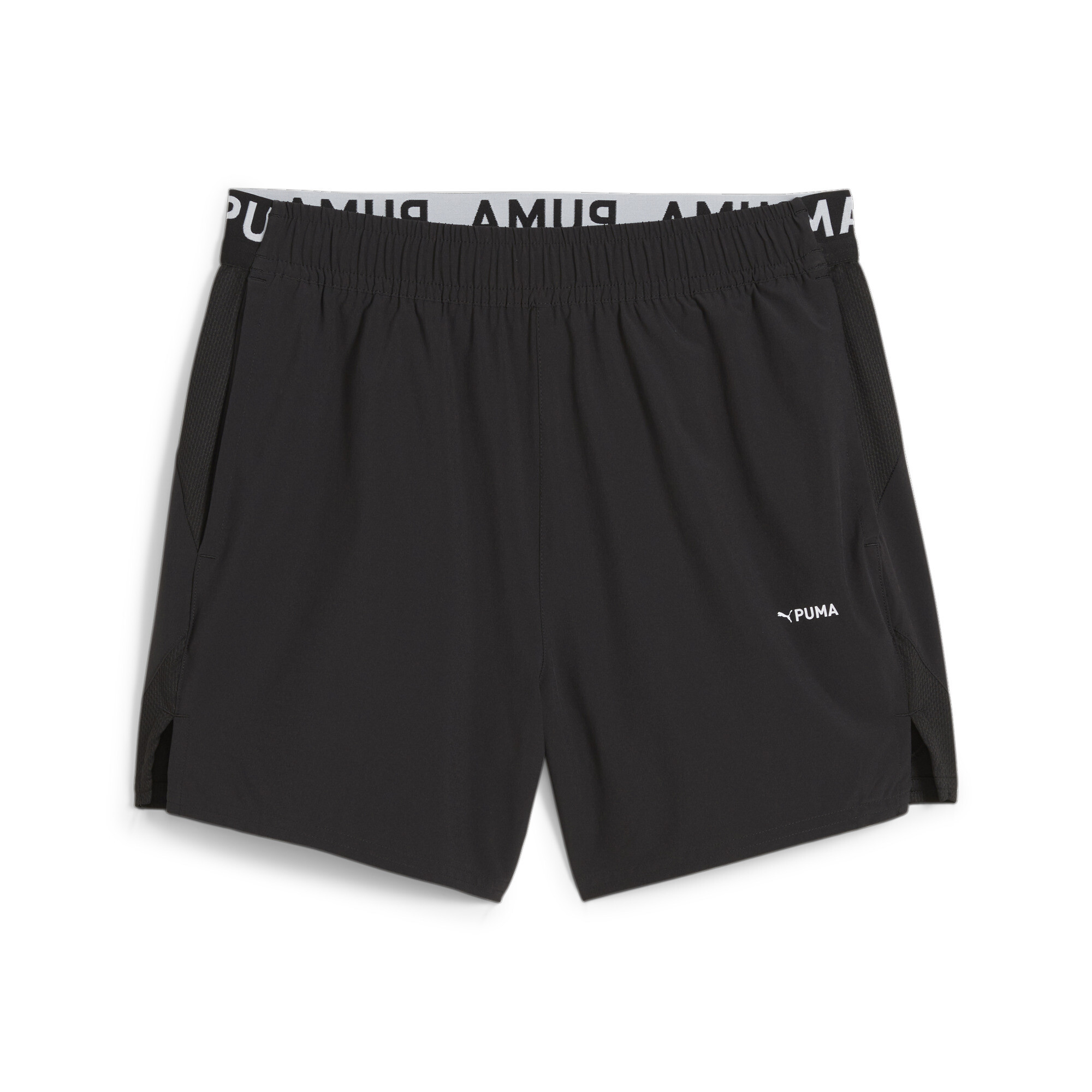 Men's PUMA 5 Ultrabreathe Stretch Training Shorts In Black, Size 2XL, Polyester