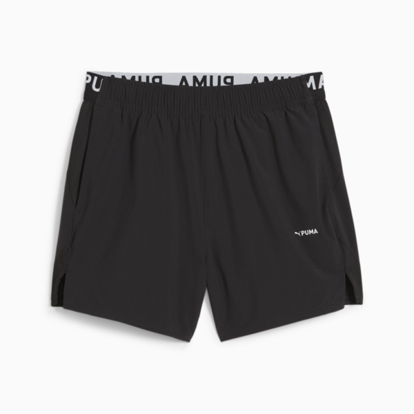 5" Men's Ultrabreathe Stretch Training Shorts, PUMA Black, large-ZAF