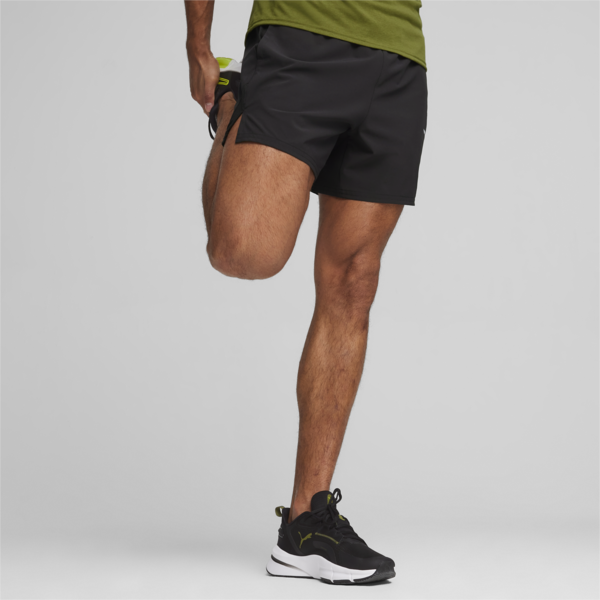 5" Men's Ultrabreathe Stretch Training Shorts, PUMA Black, large-ZAF