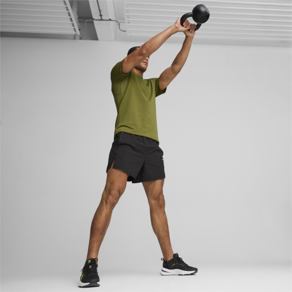 5" Men's Ultrabreathe Stretch Training Shorts, PUMA Black, large-ZAF