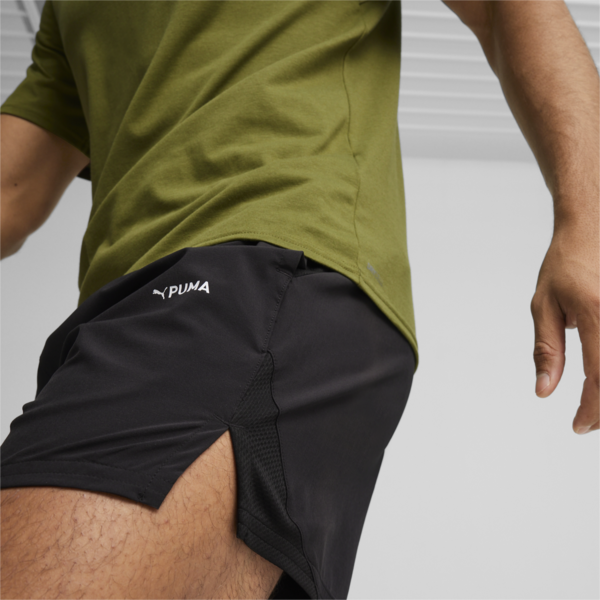 5" Men's Ultrabreathe Stretch Training Shorts, PUMA Black, large-ZAF