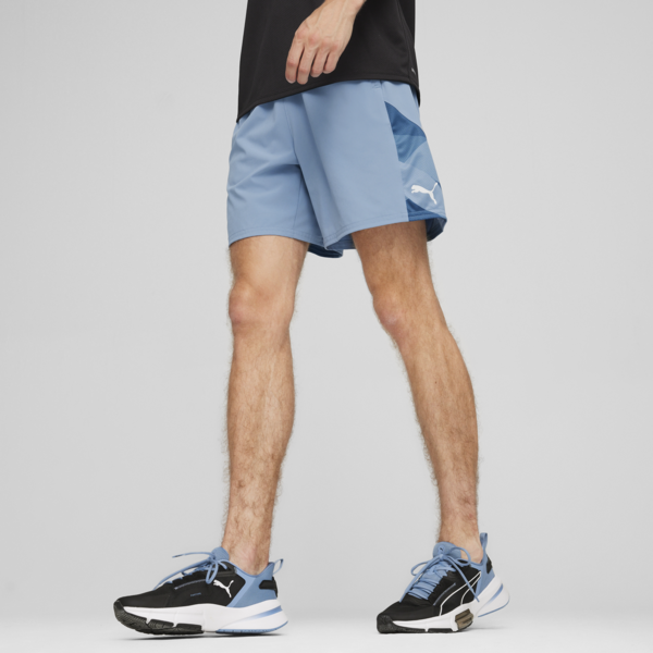 Shorts para hombre PUMA FIT 7", Zen Blue-Q2 print, large-ARG