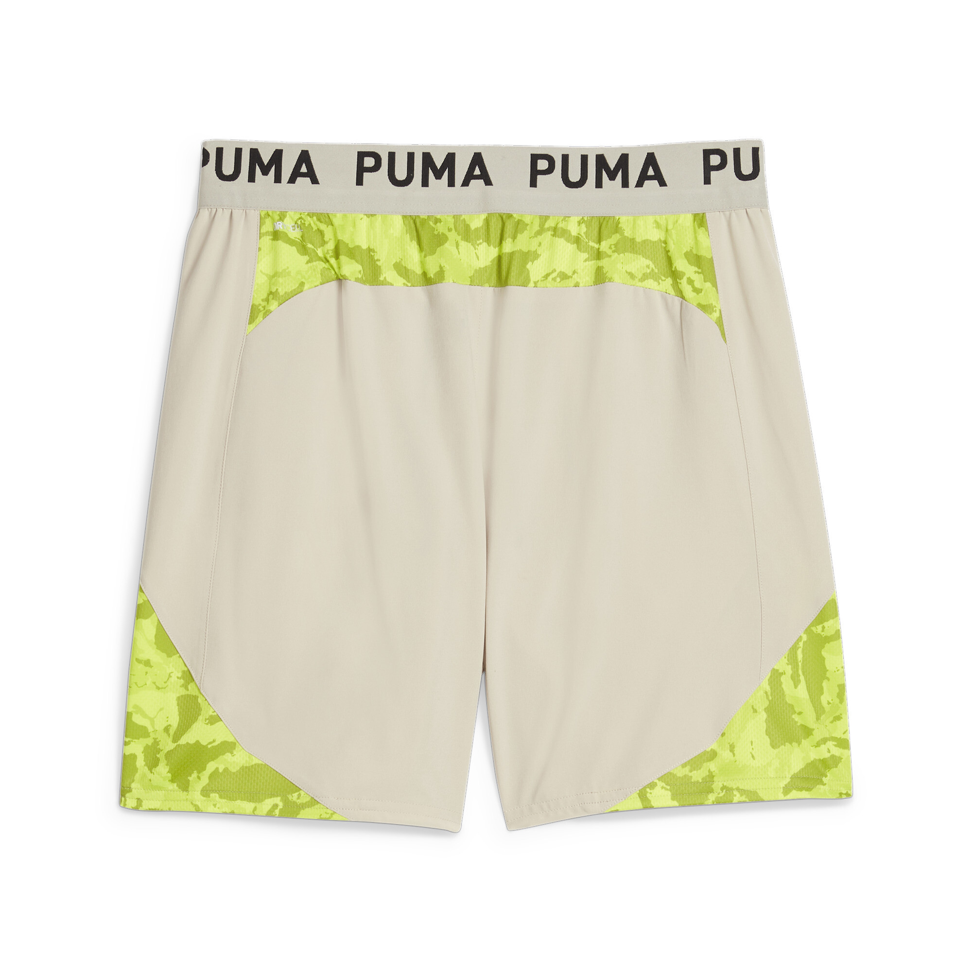 Men's PUMA FIT 7 Shorts In Beige, Size 2XL