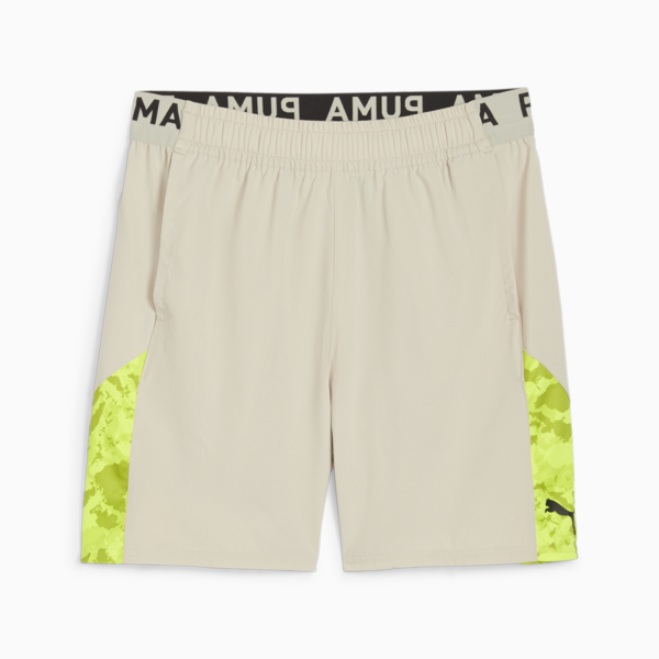 Shorts para hombre PUMA FIT 7", Putty-Q1 print, large-ARG