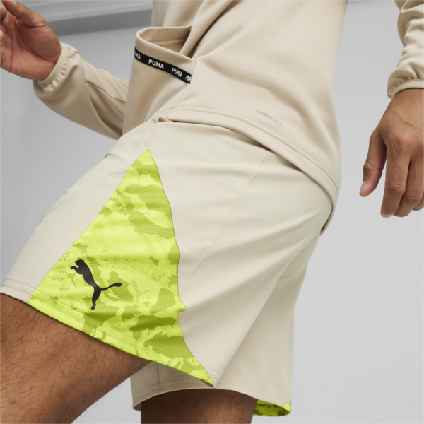 Shorts para hombre PUMA FIT 7", Putty-Q1 print, large-ARG