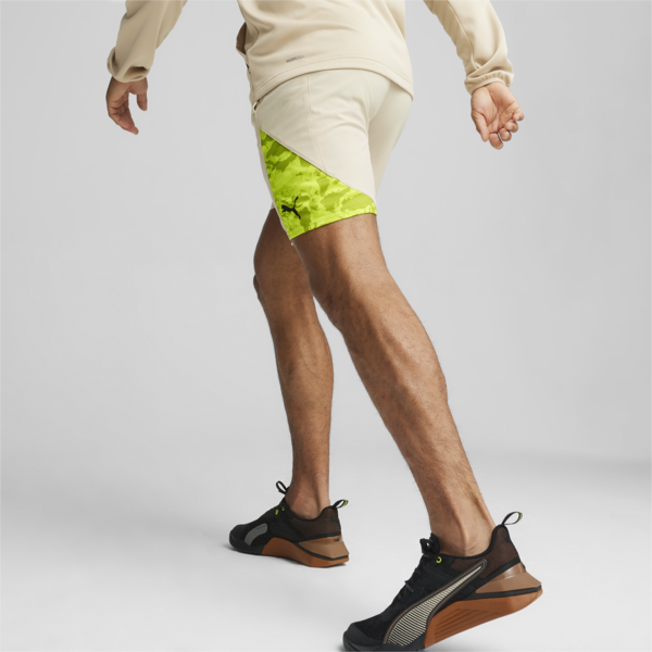 Shorts para hombre PUMA FIT 7", Putty-Q1 print, large-ARG