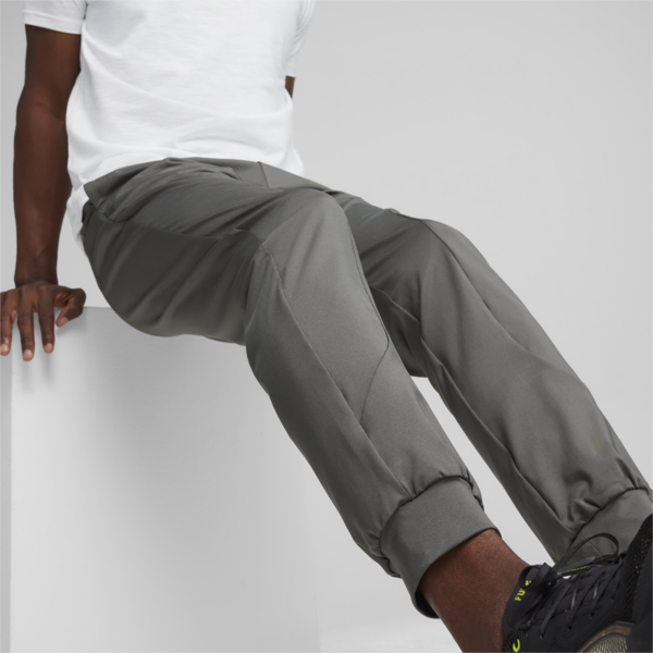 Pantalones deportivos PUMA FIT Polyspan para hombre, Mineral Gray, large-ARG