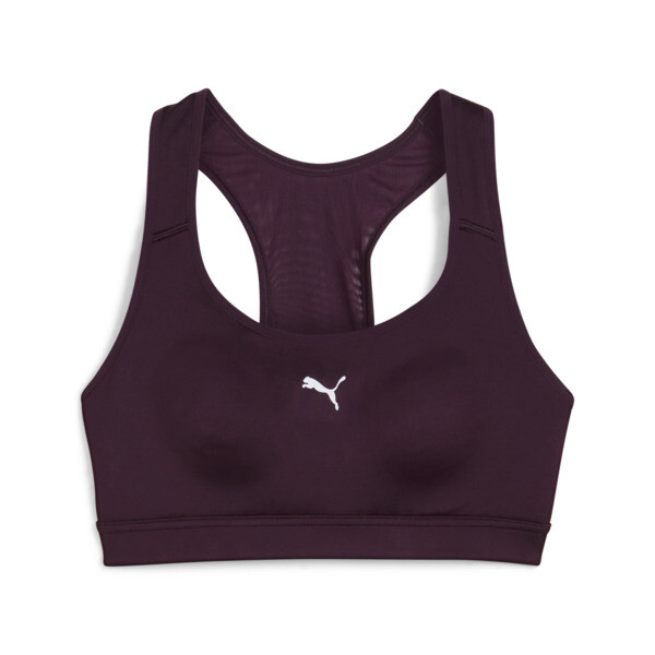 PUMA Women s Running 4KEEPS BRA in Midnight Plum Size XS