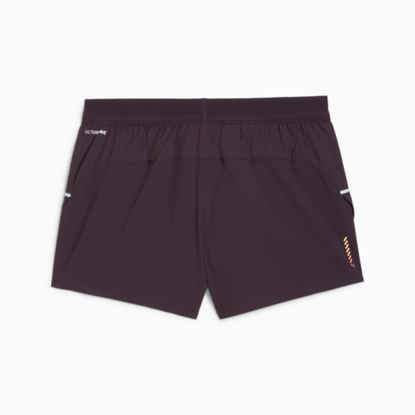 Shorts de running Mujer RUN ULTRAWEAVE VELOCITY, Midnight Plum, large-MEX