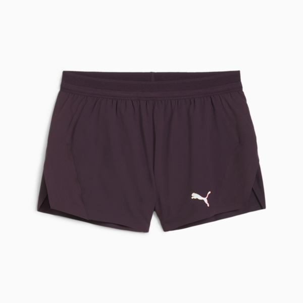 Shorts de running Mujer RUN ULTRAWEAVE VELOCITY, Midnight Plum, large-MEX