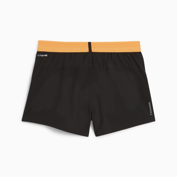 Shorts de running RUN ULTRAWEAVE 3" para mujer, PUMA Black-Sun Stream, large-ARG