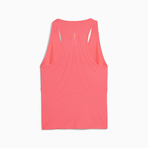 Playera de running sin mangas para mujer RUN CLOUDSPUN, Sunset Glow, large-MEX