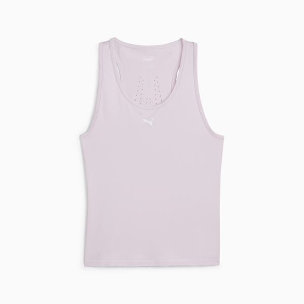 Remera de running RUN CLOUDSPUN de tirantes para mujer, Grape Mist, large-ARG