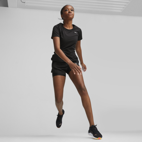 Playera Mujer RUN CLOUDSPUN, PUMA Black, large-MEX