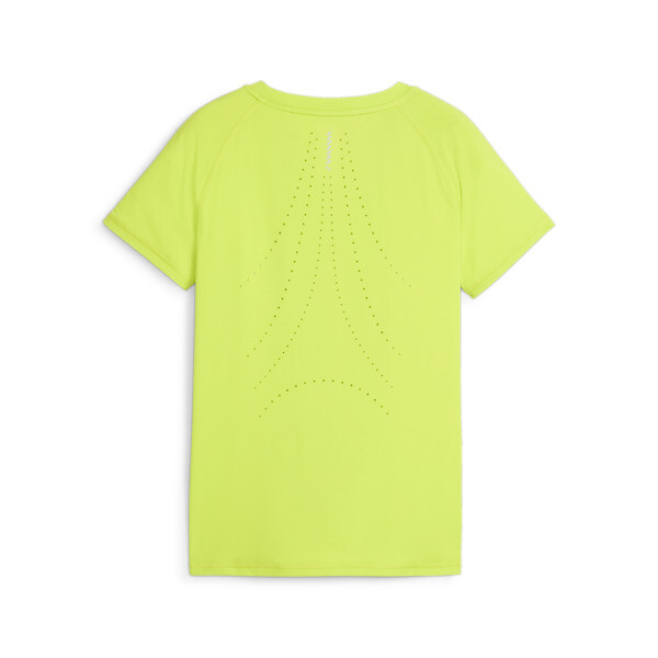 Remera de running RUN CLOUDSPUN para mujer, Lime Pow, large-ARG