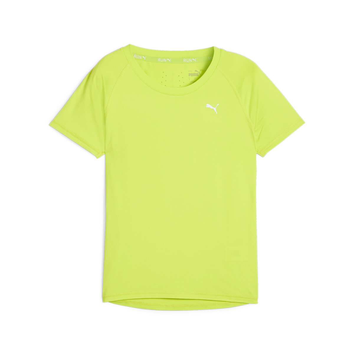 CLOUDSPUN Short Sleeve Running T-Shirt Women in Lime Pow by PUMA, Small