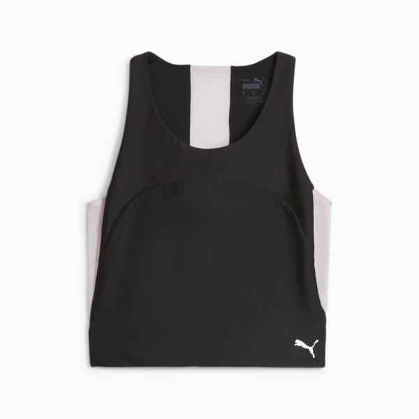 Top de running para mujer Run ULTRAFORM, PUMA Black-Grape Mist, large-ARG