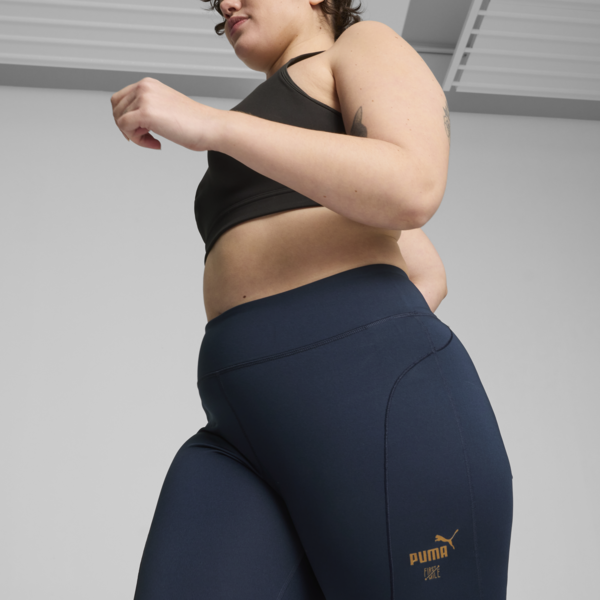 PUMA x First Mile Women's Running Tights, Club Navy, large-ZAF