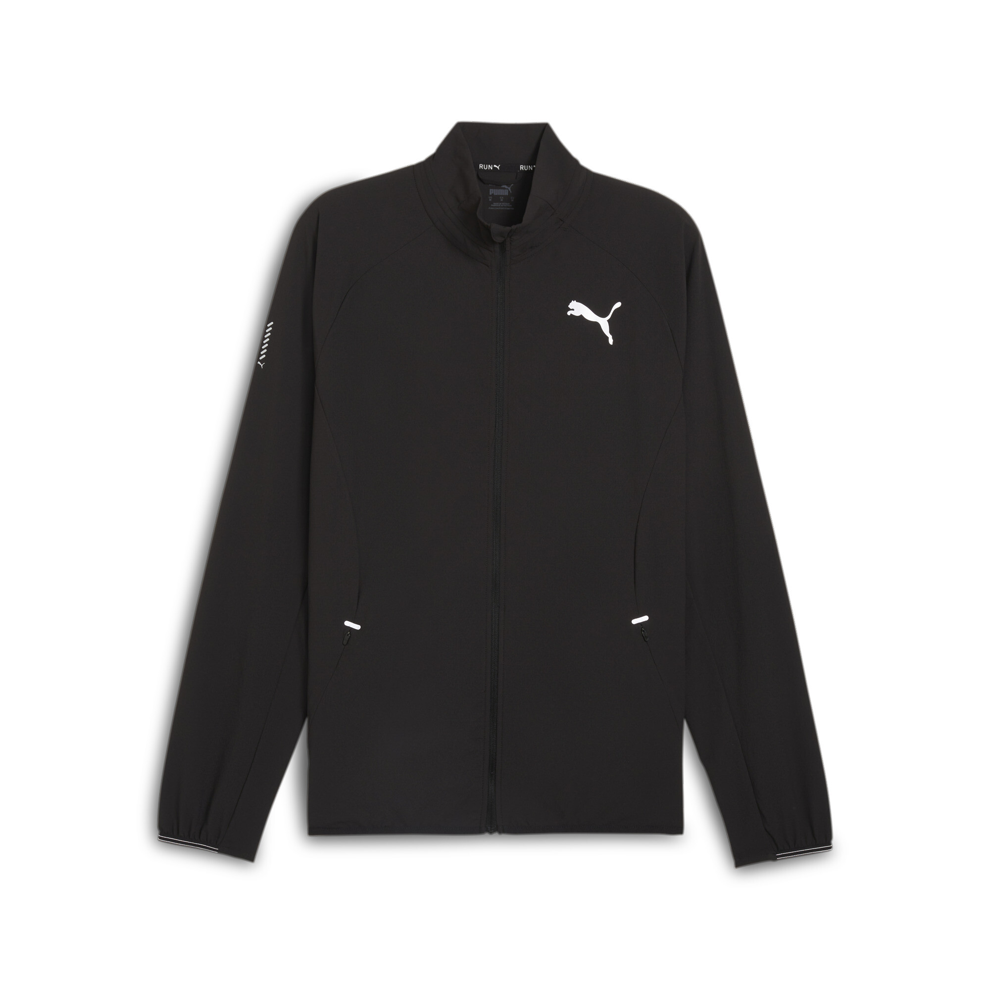 Men's PUMA RUN Elite Jacket In Black, Size 2XL