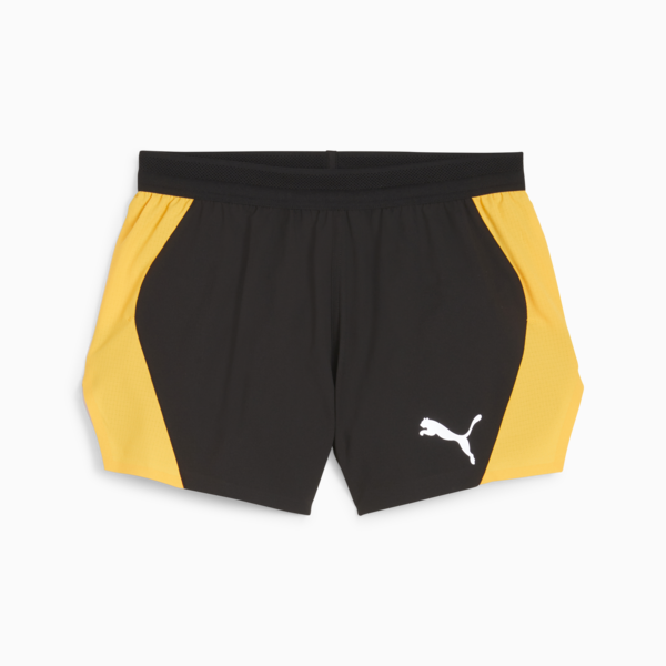 SHORTS DE RUNNING DE ALTO RENDIMIENTO CON RAJA DE 7,6 CM PARA HOMBRE RUN VELOCITY, PUMA Black-Sun Stream, large-ARG
