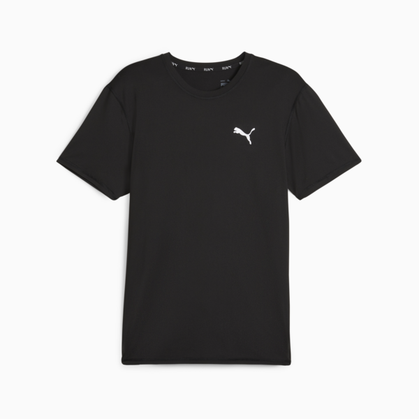 RUN CLOUDSPUN SHORT SLEEVE MEN'S RUNNING TEE, PUMA Black, large-ZAF
