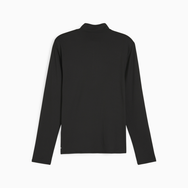 RUN CLOUDSPUN Men's Quarter-Zip Pullover, PUMA Black, large-ZAF