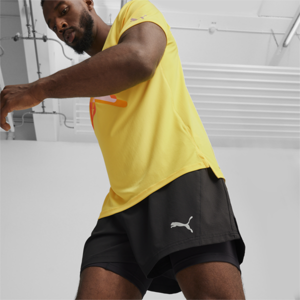 Shorts de running 2 en 1 para hombre Run Velocity ULTRAWEAVE, PUMA Black, large-MEX