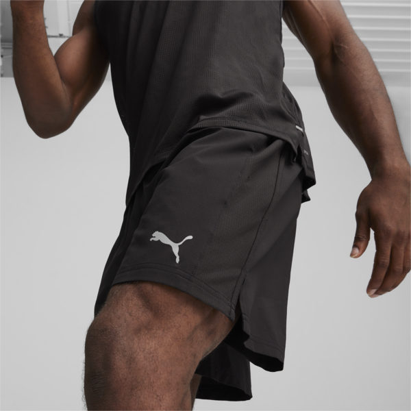 Shorts de running Run Velocity ULTRAWEAVE 17cm para hombre, PUMA Black, large-MEX