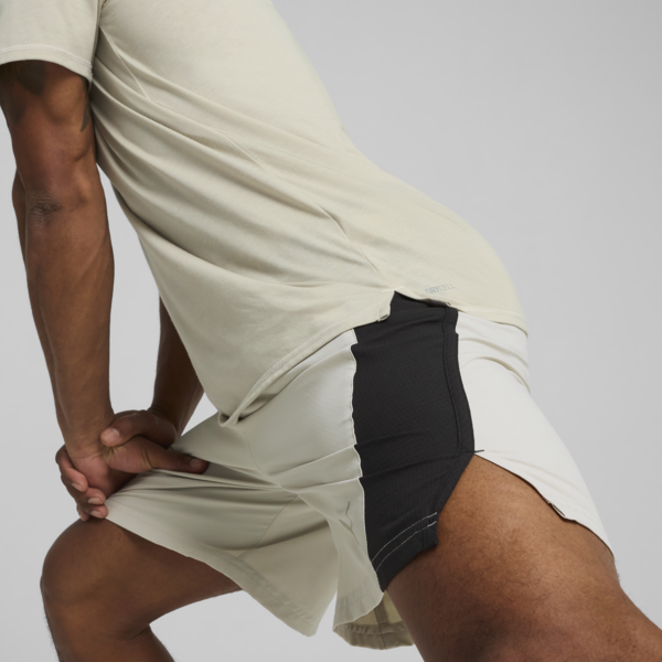 Shorts de running Run Velocity ULTRAWEAVE 17cm para hombre, Desert Dust, large-ARG