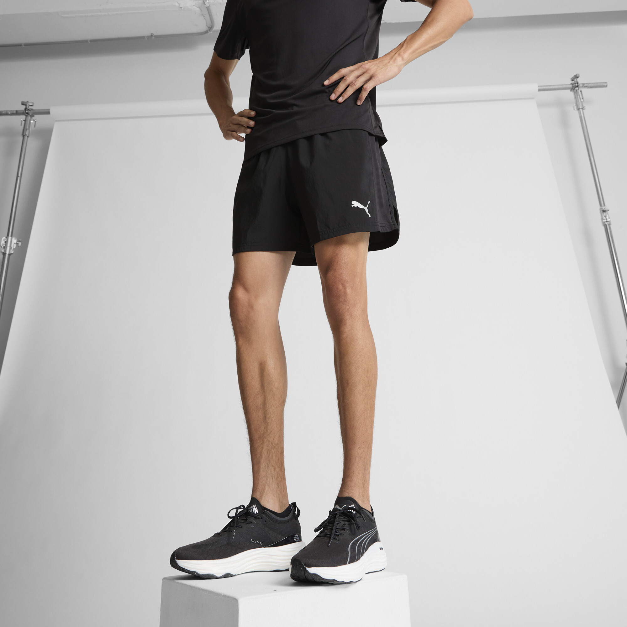 Puma RUN FAVORITE VELOCITY 5" Shorts Herren | Black | Größe: XS