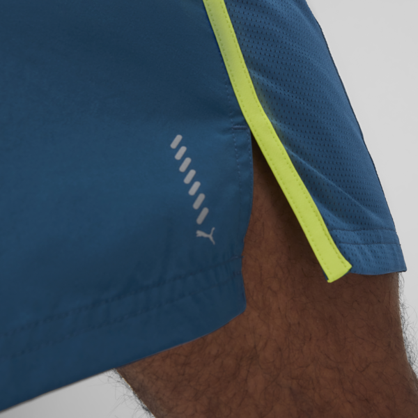 Shorts de running RUN FAV Velocity 17cm para hombre, Ocean Tropic, large-ARG