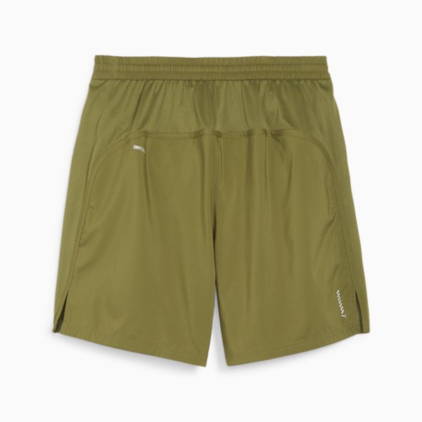 Shorts de running RUN FAV Velocity 17cm para hombre, Olive Green, large-ARG