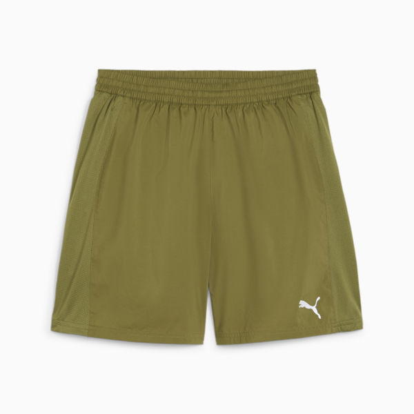 Shorts de running RUN FAV Velocity 17cm para hombre, Olive Green, large-ARG