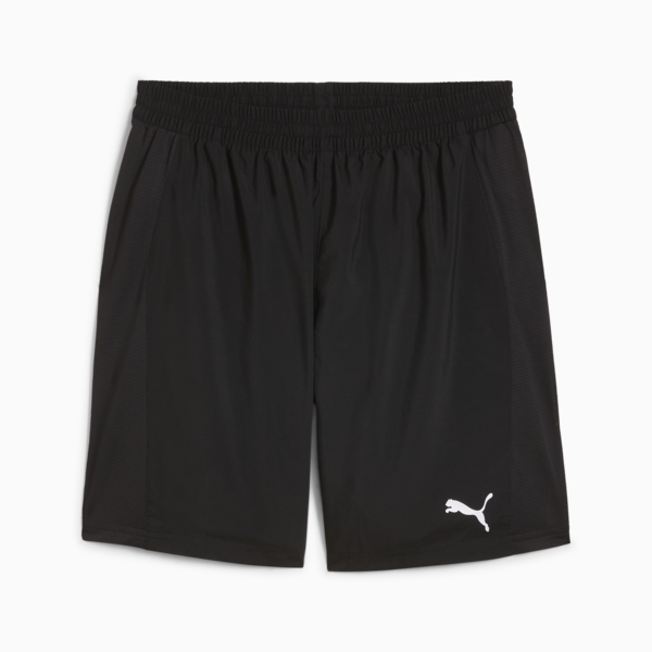 Shorts de running RUN FAV Velocity 17cm para hombre, PUMA Black-Sunset Glow, large-ARG