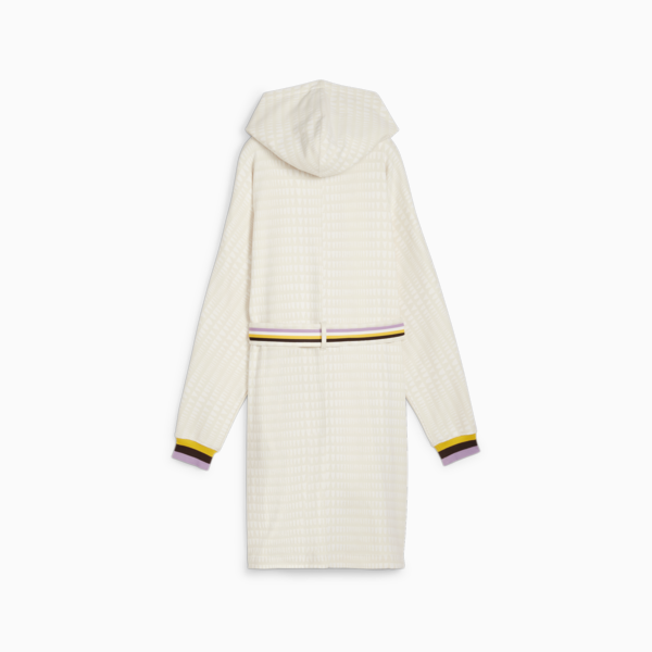 Albornoz estilo anorak PUMA x LEMLEM para mujer, Warm White-AOP, large-ARG