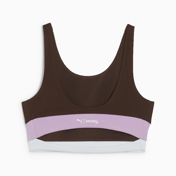 Top Deportivo para mujer PUMAxLEMLEM, Dark Chocolate, large-ARG